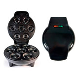 Mini Máquina De Fazer Donuts Rosquinhas 7 Furos 110v 1200 Cor Branco