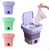 Mini Máquina De Lavar Roupa Portátil Cor Sortido