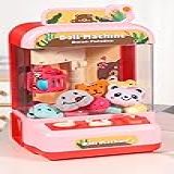Mini Máquina De Pegar Bichinhos De Pelucia Grúa Infantil Rosa