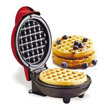 Mini Máquina De Waffle Elétrica Automática