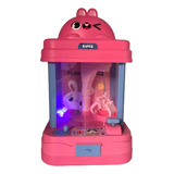 Mini Maquina Grua Pegar Usinho Infantil Varias Pelucias