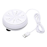 Mini Maquina Lava Roupas Panos Balde Usb Portatil Premium