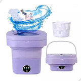 Mini Máquina Lavar E Centrifugar Dobrável 6 5 L Alça Bivolt