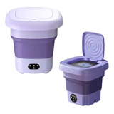 Mini Maquina Lavar Roupas 11 Lts Elétrica Portátil Dobrável
