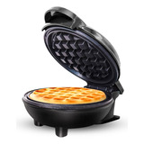 Mini Máquina Waffles panqueca Antiaderente Portátil