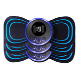 Mini Massageador Muscular Elétrico Portátil Recarregável Cor