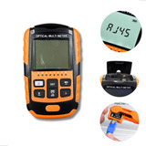 Mini Medidor De Potência Óptica Ftth Rj45 Power Meter Led Nf