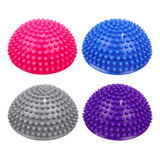 Mini Meia Bola 16cm Cravos Equilíbrio Espinho Yoga 36 Pcs
