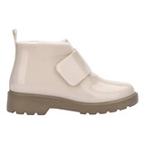 Mini Melissa Chelsea Boot Infantil Bege marrom