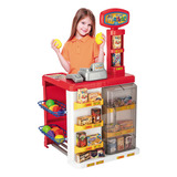 Mini Mercadinho Criança Market Caixa Feirinha Magic Toys