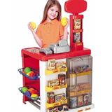 Mini Mercadinho Infantil Market Magic Toys Vermelho