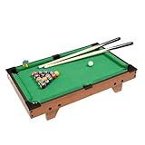 Mini Mesa De Sinuca Bilhar Em Madeira Infantil 70cm Com 2 Tacos Triangulo E Escova Para Mesa Jogo De Bilhar Compacto Portátil