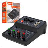 Mini Mesa De Som 2 Canais Lelong Le 702 110v 220 127 220v