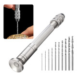 Mini Micro Furadeira Artesanato 10 Brocas Furador Resinas Fg Group