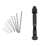 Mini Micro Furadeira Manual De Alta Precisão 10 Brocas