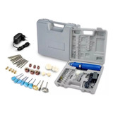 Mini Micro Retífica A Bateria Sem Fio 62 Acessorios Bivolt