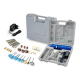 Mini Micro Retífica A Bateria Sem Fio 62 Acessorios Bivolt