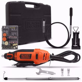 Mini Micro Retifica Lixadeira 180w C Maleta Completa 113 Pç
