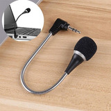 Mini Microfone 3 5mm P2 Para Pc Notebook Camera Haste