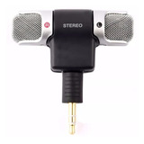 Mini Microfone Stéreo P2 Celular Android iPhone Câmera