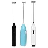 Mini Mixer Batedor Multiuso Bebidas Leite Café Ovos Fuê Portátil A Pilhas Shaker Espumador Cremoso Premium