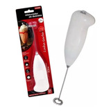 Mini Mixer Elétrico Inox Misturador Shake Café Chá Bebidas