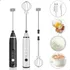 Mini Mixer Elétrico Misturador De Bebidas 2 Em 1 Portátil Fue Recarregável Mexedor De Ovos Whey Leite Café Espuma Shake Drinks Capuccino Marca Casasonho