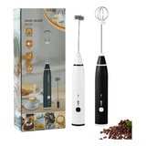 Mini Mixer Misturador Bebidas Ovos Portátil Elétrico Bateria
