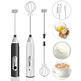 Mini Mixer Portátil Fuê Misturador Batedor De Bebidas Ovos Espumador De Leite Elétrico E Recarregável Cozinha Café Mavife Branco 