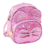 Mini Mochila Bolsa Feminina Infantil Brilhos