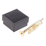 Mini Modelo Musical Trumpet Delicado Banhado