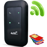 Mini Modem Chip 4g Roteador Wifi Internet Móvel Compartilhar