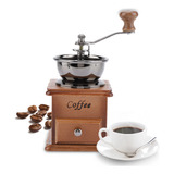 Mini Moedor Manual De Grãos De Café Com Design Retrô De 1 Pe