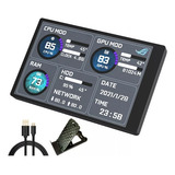 Mini Monitor Usb C Para Monitorar Pc 3 5 Polegadas Ips