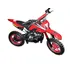 Mini Moto Cross 49cc Partida Elétrica Bz Gasolina 2 Tempos