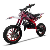 Mini Moto Cross 49cc Partida Manual Mbx 2 Tempos Infantil Cor Vermelho