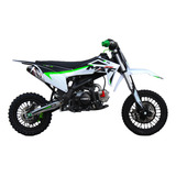 Mini Moto Cross Mxf 110cc 4 Tempos Verde Partida Elétrica