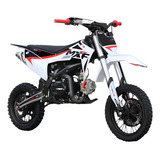 Mini Moto Cross Mxf 110cc 4 Tempos Vermelho Partida Elétrica