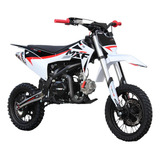 Mini Moto Cross Mxf 110cc 4 Tempos Vermelho Partida Elétrica