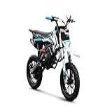 Mini Moto Cross Trilha Infantil Ferinha 60F Mxf Gasolina SEM PARTIDA ELÉTRICA Azul 