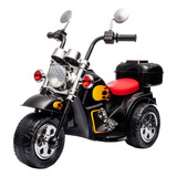 Mini Moto Elétrica 6v Infantil Preta