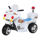 Mini Moto Elétrica Importway Infantil Branca
