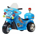 Mini Moto Eletrica Infantil Azul Bw006az