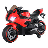 Mini Moto Elétrica Infantil Com Led Até 60kg Cor Vermelho Voltagem Do Carregador 110v 220v