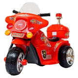 Mini Moto Eletrica Infantil Vermelho Bw006vm