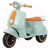 Mini Moto Elétrica Scooter Frente E Ré 6V Som E Luz