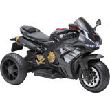Mini Moto Esportiva Elétrica Infantil Triciclo Cor Preto Voltagem Do Carregador 110v 220v
