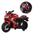 Mini Moto Motinha Elétrica Infantil Bateria 12v Som Farol Led Vermelha Brinqway Bw301vm