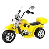 Mini Moto Motocicleta Elétrica Infantil Com Retrovisores Som E Luz 6v