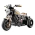 Mini Moto Triciclo A Bateria 6v Estilo Chooper Marrom Voltagem Do Carregador 110v/220v